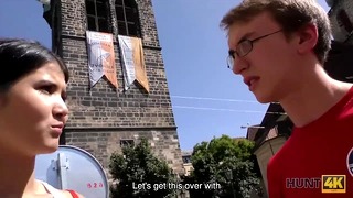 HUNT4K. Babe wants to go to vacation so agrees for sex for money