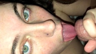 She Love Eating Butt Licking Balls + Tasting My Cum