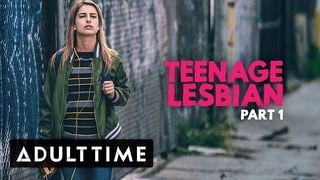 Adult Time Teenage Lesbian- Kristen Scott Peeps on Couple at Party