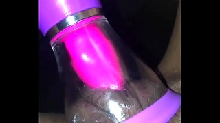 Watch My Vagina Take Suck and Lucked. Gets Huge!!