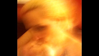 Chelle Licking And Sucking In Her Own Nipple